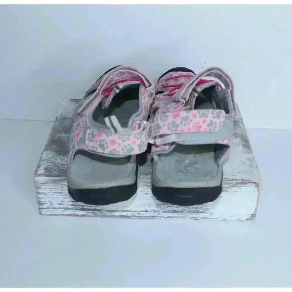 Animal Rescue Walking Paws Sport Vegan Sandals Dog & Cat Paws Women's Size 10 - Picture 4 of 12
